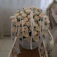 دسته گل و باکس گل ربانی دسته گل باکس گل خواستگاری