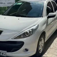 207 1404 سفید بی خط و خش (شهر خودرو افتاب)