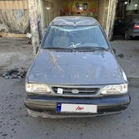 پراید مدل ۹۰ تصادفی