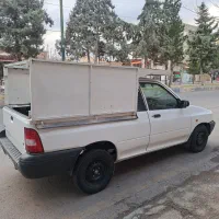 پراید وانت مدل ۹۸ یک گلگیر عقب رنگ