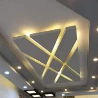 گچکاری وگچبری طرح های کناف وغیره ولکه‌ گیری
