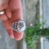 انگشتر نقره شجر تک درخت کار دست