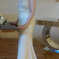 لباس مجلسی مروارید دوزی