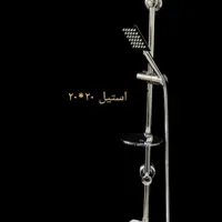 شیر شیرالات دوش حمام سفید طلایی نقره ای استیل مشکی|لوازم حمام|تهران, سرآسیاب مهرآباد|دیوار