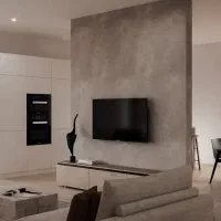 نصب تلویزیون روی دیوار . نصب انتن