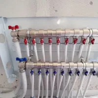 تاسیسات لوله کشی ساختمان، آب وفاضلاب،گرمایش از کف