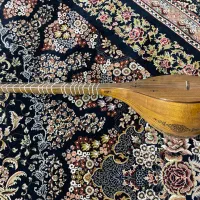 سه تار مفاخری مدل سوخته کاری کد 2