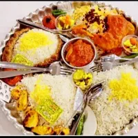 پک غذایی ویژه ۴دست جوجه کوبیده زرشک پلوخورشت۱۱۹۹