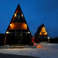 کلبه سویسی جکوزی دار فاصله ۱۰ دقیقه از رشت