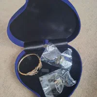 ست گوشواره و دستبند و انگشتر