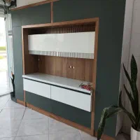 سه متر کابینت های گلاس درجه یک