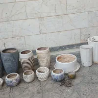 گلدان سفالی