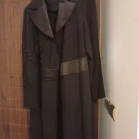 مانتو مجلسی کار شده شیک سایز ۴۶ نو