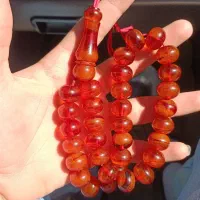 تسبیح کهربا کهنه