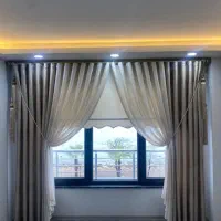 پرده مینیمال و پانچ خرید از تولیدی  تحویل ۲ ساعت