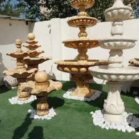 آبنما مجسمه دار کاشیکاری پاشوردار طبقاتی کد۲۱۰