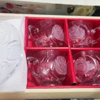 یک دست فنجان نعلبکی سوگای ژاپن