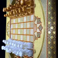 تخته نرد و شطرنج خاتم کاری (خاص ترین)