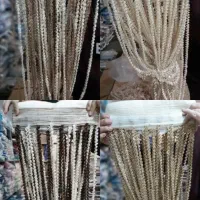 پرده ریسه ای ماکارون 3*3ترکیه