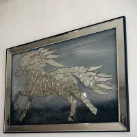 تابلو آینه ای70*100