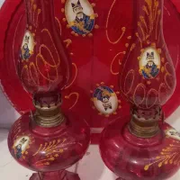 چراغ گردسوز و سینی شاه عباسی