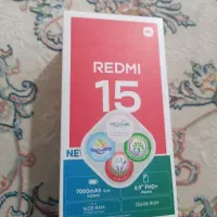 Redmi 15 آکبند 256/8 باتری 7000