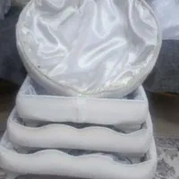 ست بله برون + یک باکس گرد