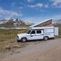کاروان کمپر مزدا دوکابین