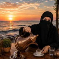 سرکتاب ترکیبی با فال قهوه مراکشی