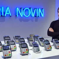 کارتخوان سیار مدل b88 بی سیم دستگاه کارتخان کارت