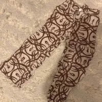 شلوار نخی راحتی  تابستونه