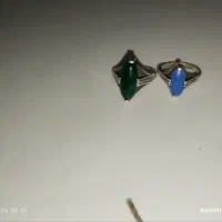 انگشتر نقره چهار شاخ