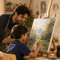 آموزش خصوصی نقاشی کودک و نوجوان در منزل