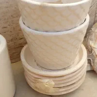 گلدان و زیرگلدانی