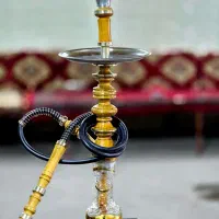 قلیان نقره کوبی و برنجه کوبی
