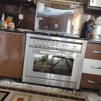 فرگاز جوجه گردان و ماشین لباسشویی