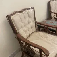 مبلمان استیل به همراه ناهار خوری ۸ نفره