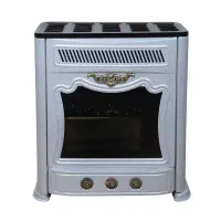 بخاری گازی 9000 سبلان  با لوله بخاری