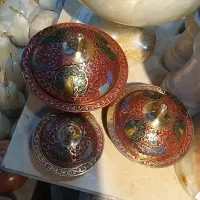 قندان و شکلاتخوری برنجی