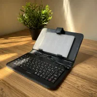 کیف کلاسوری کیبورد دار برای تبلت 7 اینچی