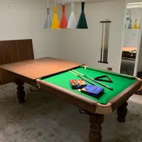 میز بیلیارد ایتبال چندکاره ناهارخوری پینگ پونگ