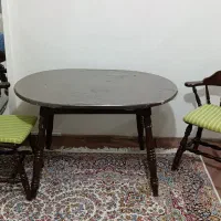 میز نهارخوری دو نفره(چوب افرا)