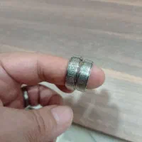 ست حلقه استیل  انگشتر و النگوبدلیجات