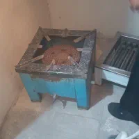 پلو پز و کباب پز گازی  استیل  مارک پولاد