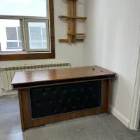 میز مدیریت به رویه چرم