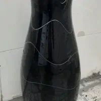 گلدان شیشه ایی سالم سالم ارتفاع 80