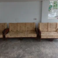مبل هفت نفره چوبی