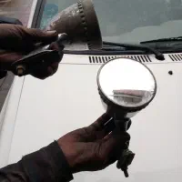 باسلام دوستان یک جفت اینه قدیمی عتیقه کلاسیک