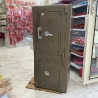 گاوصندوق فلزی دوطبقه بزرگ با ارتفاع ۱۲۰ سانت