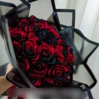 دسته گل روبانی جذاب با رنگبندی مختلف سفارش سراسری